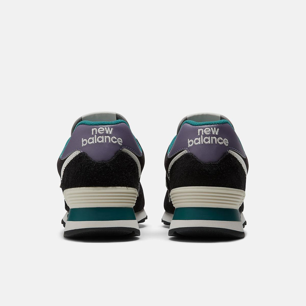 Lifestyle | Men/Women New Balance 574 Black With Blue