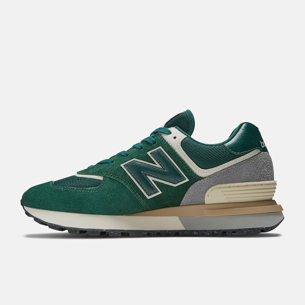 Lifestyle | Men/Women New Balance 574 Green With Silver