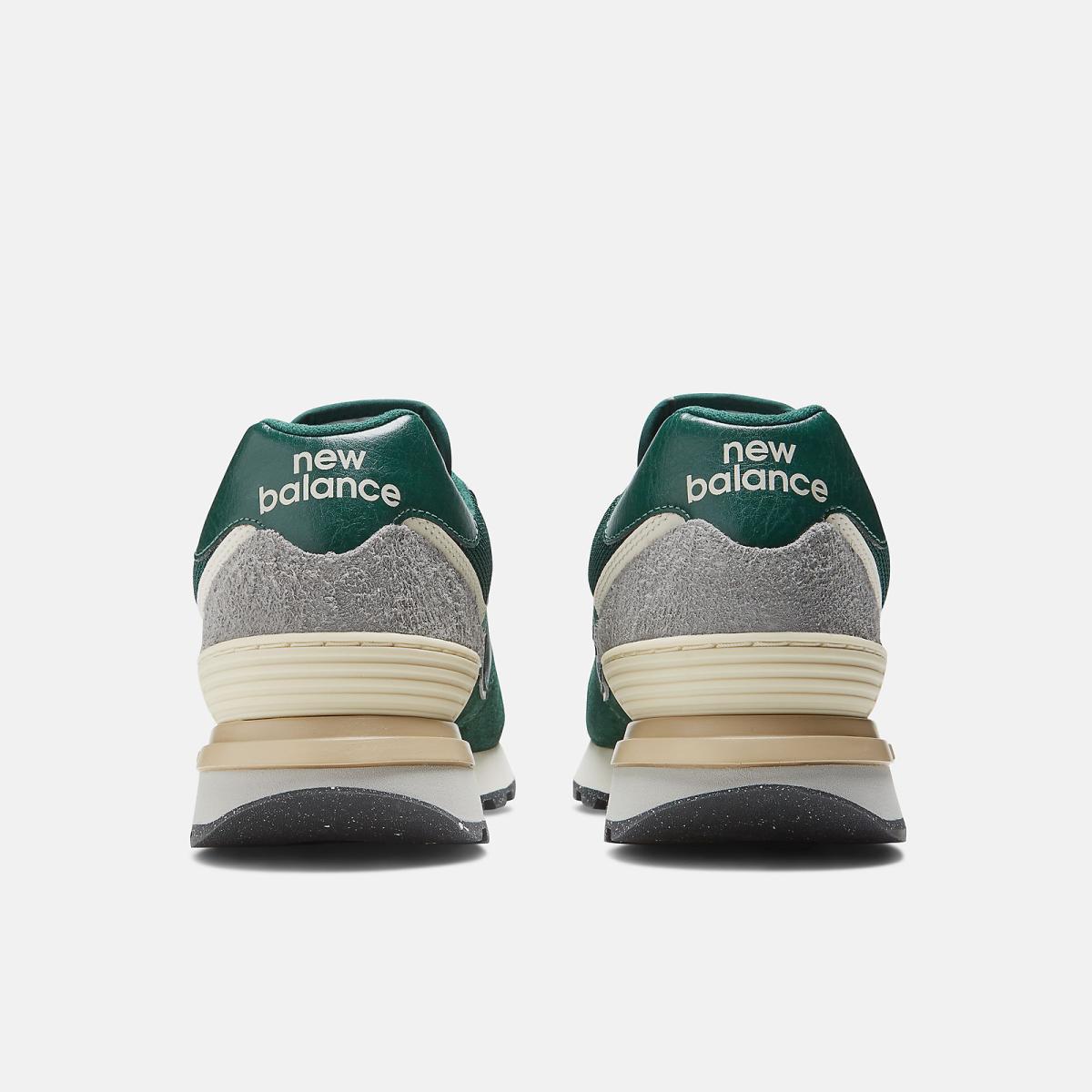 Lifestyle | Men/Women New Balance 574 Green With Silver