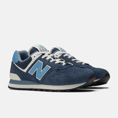 Lifestyle | Men/Women New Balance 574 Navy With Light Blue
