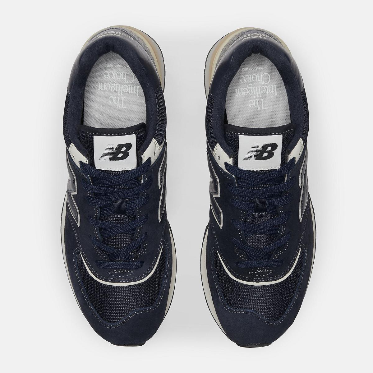 Lifestyle | Men/Women New Balance 574 Navy With White