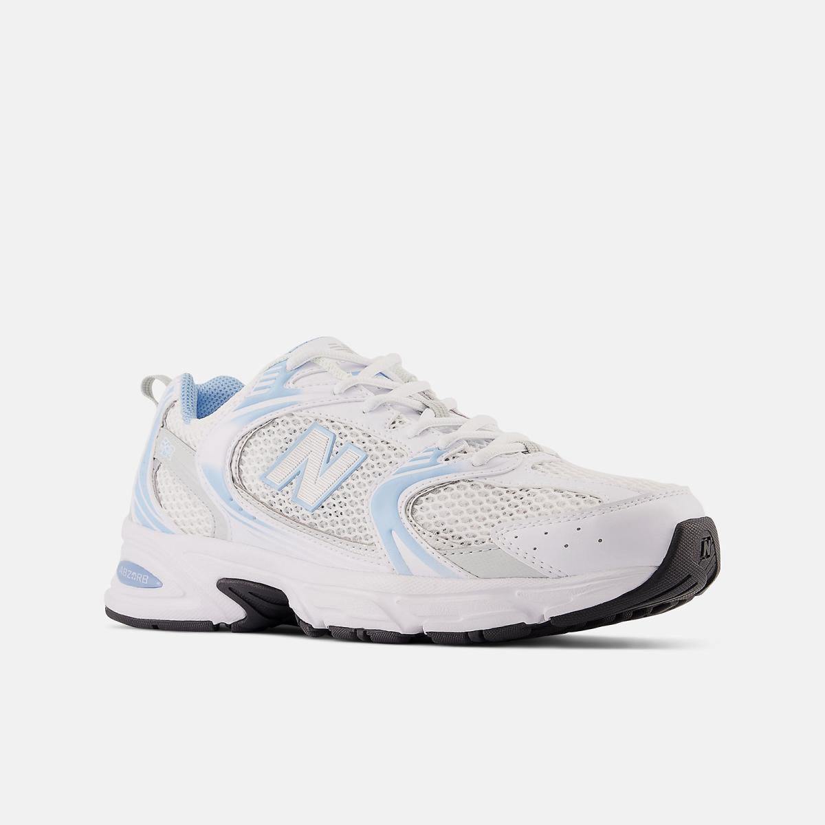 Lifestyle | Women New Balance 530 White With Blue Haze And Brighton Grey