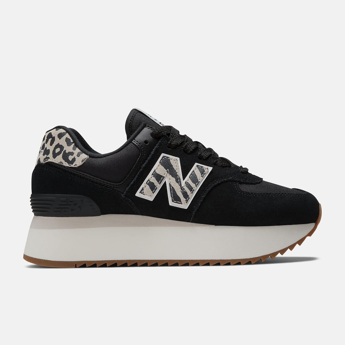 Lifestyle | Women New Balance 574+ Black With Moonbeam And Sea Salt