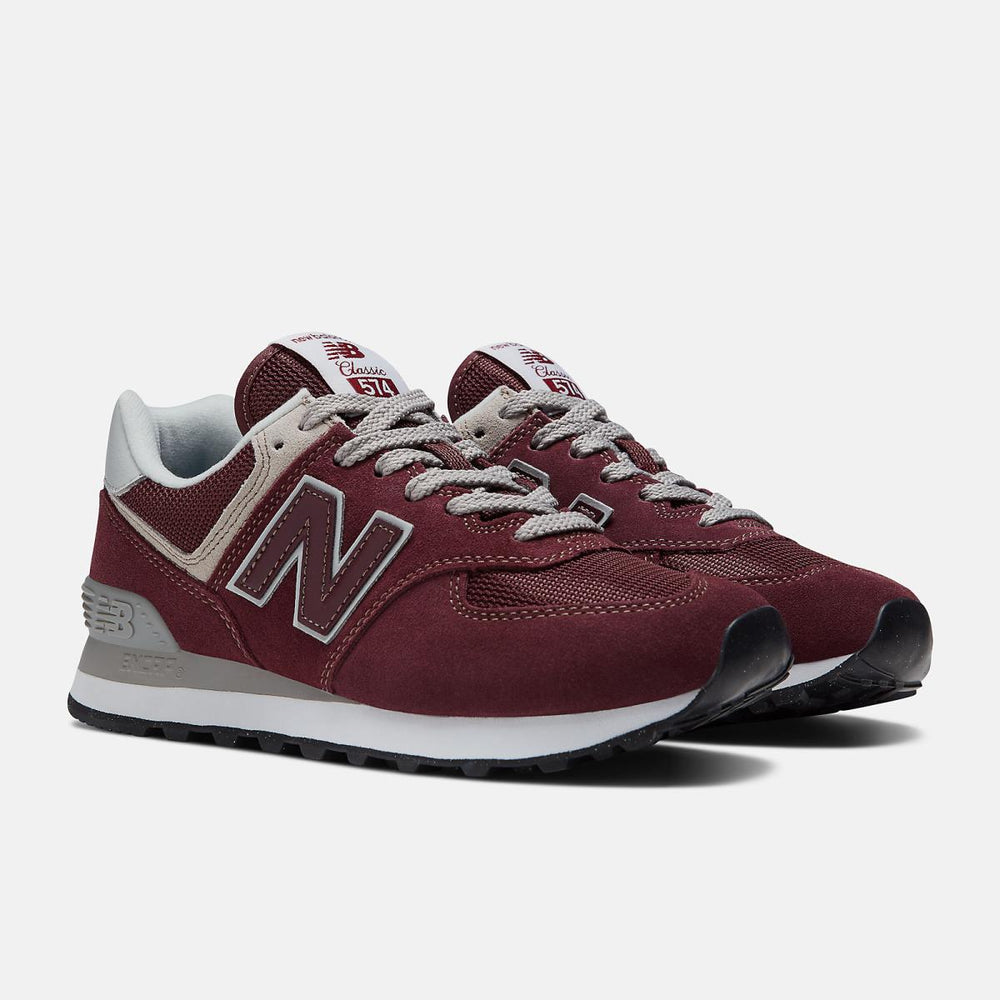 Lifestyle | Women New Balance 574 Core Burgundy With White