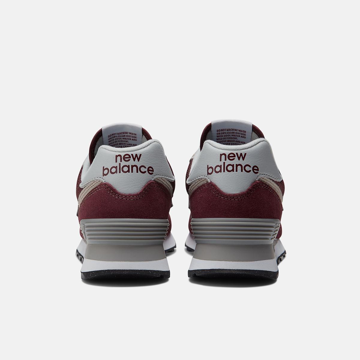 Lifestyle | Women New Balance 574 Core Burgundy With White