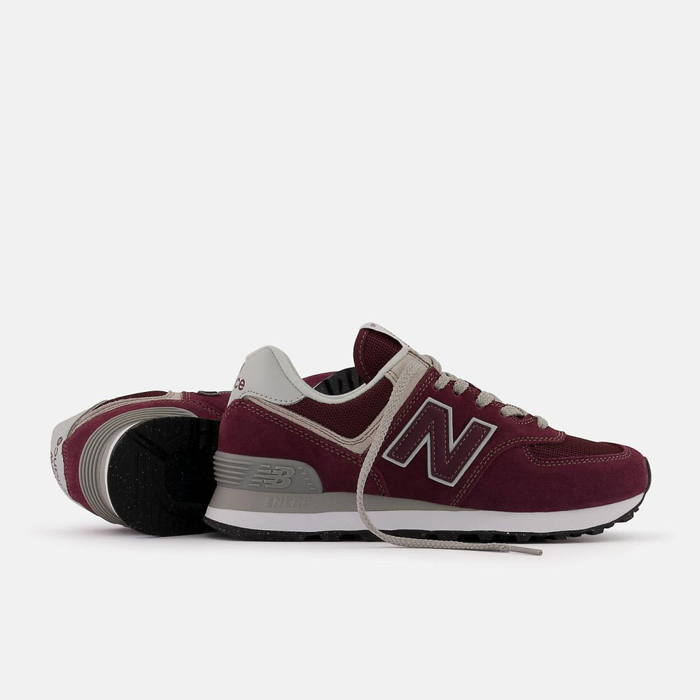 Lifestyle | Women New Balance 574 Core Burgundy With White