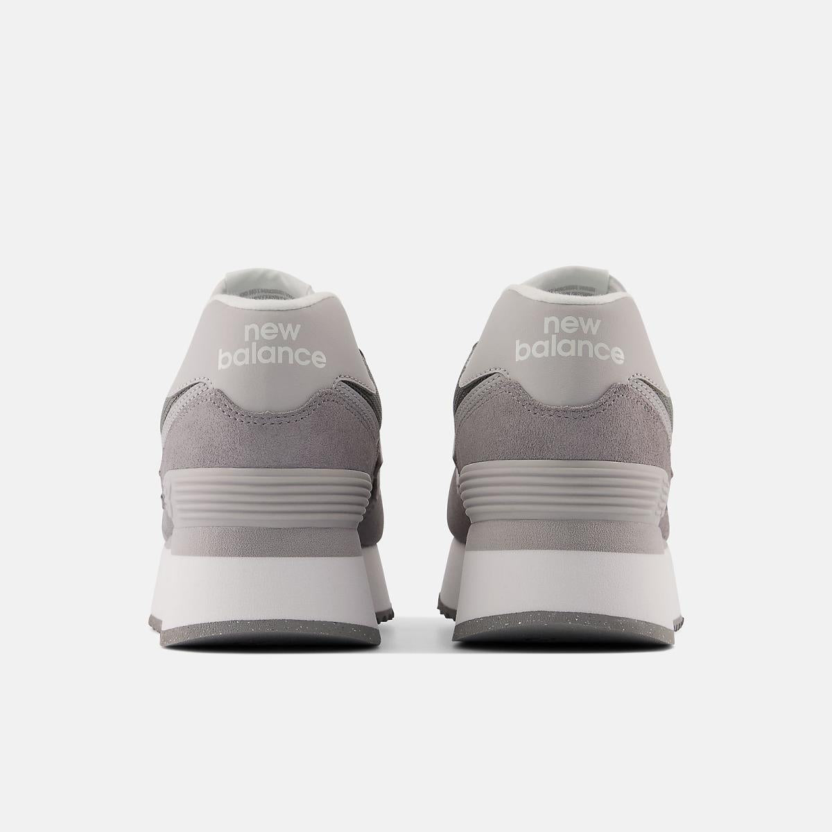 Lifestyle | Women New Balance 574+ Shadow Grey With Rain Cloud And White