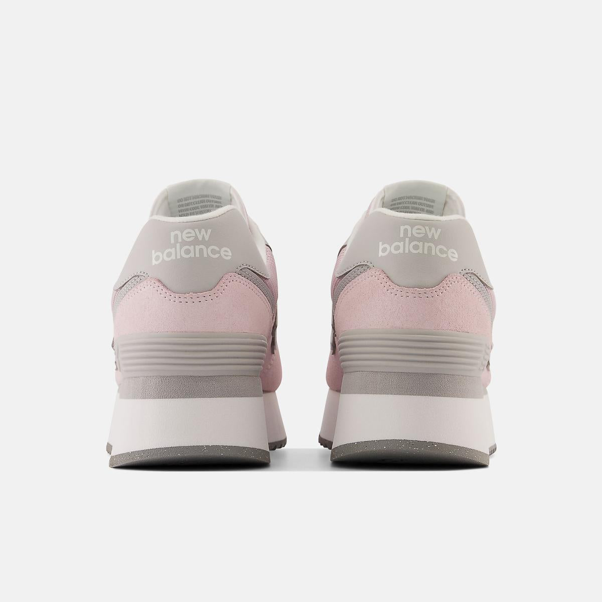 Lifestyle | Women New Balance 574+ Stone Pink With Rain Cloud And White