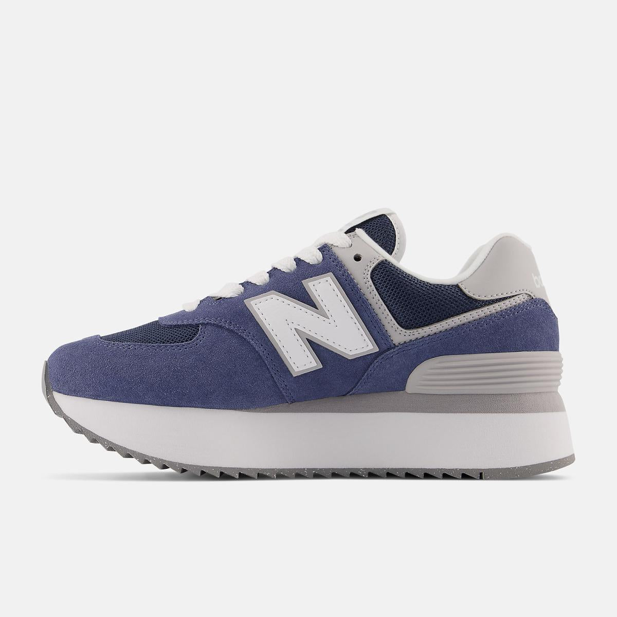 Lifestyle | Women New Balance 574+ Vintage Indigo With Rain Cloud And White
