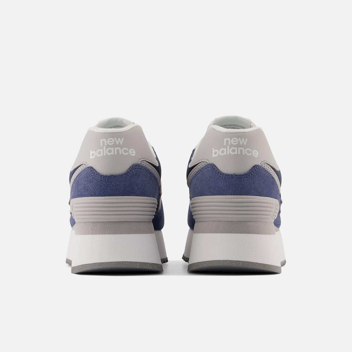 Lifestyle | Women New Balance 574+ Vintage Indigo With Rain Cloud And White