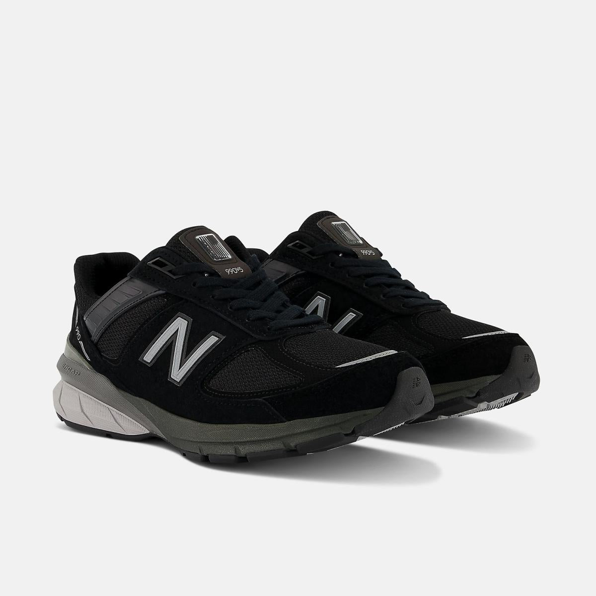 Lifestyle | Women New Balance MADE In USA 990v5 Core Black With Silver