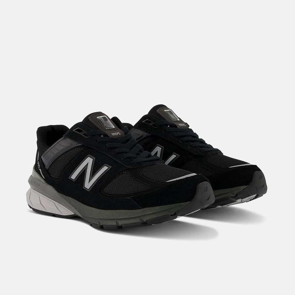 Lifestyle | Women New Balance MADE In USA 990v5 Core Black With Silver