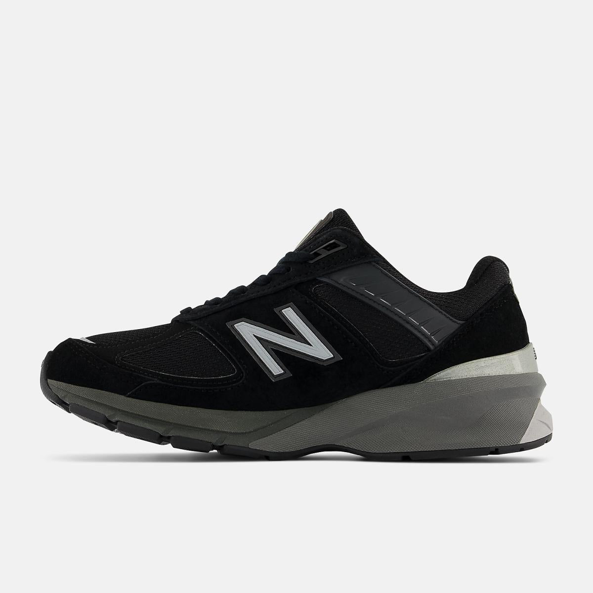 Lifestyle | Women New Balance MADE In USA 990v5 Core Black With Silver
