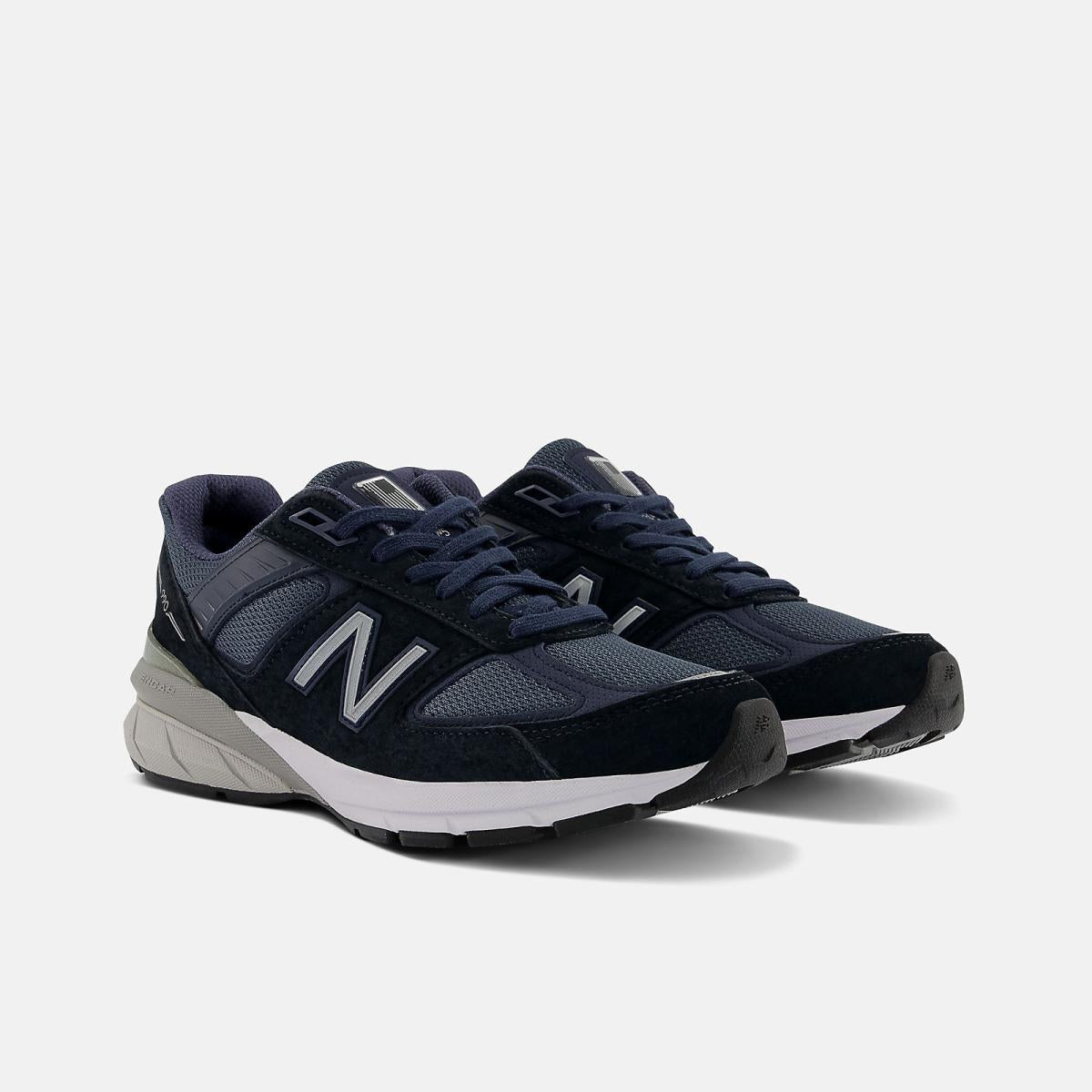 Lifestyle | Women New Balance MADE In USA 990v5 Core Navy With Silver