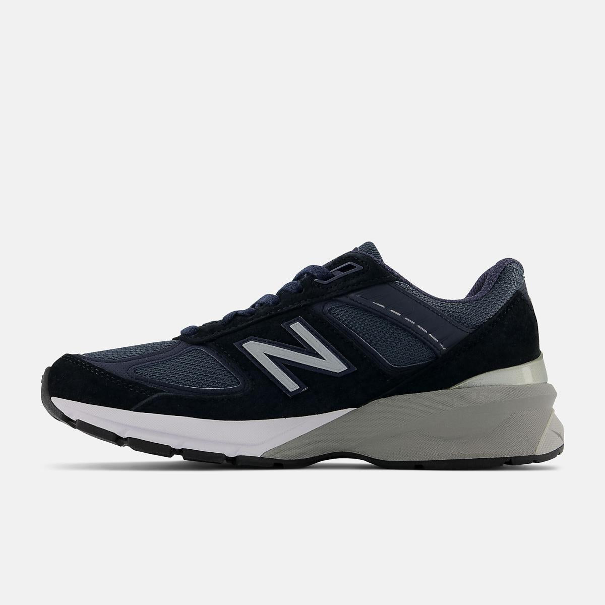 Lifestyle | Women New Balance MADE In USA 990v5 Core Navy With Silver