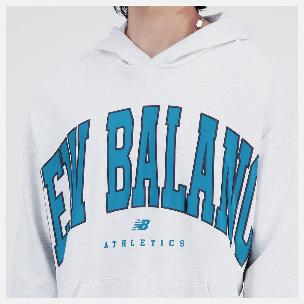 Matching Sets | Men/Women New Balance Uni-ssentials Warped Classics French Terry Hoodie Sea Salt Heather