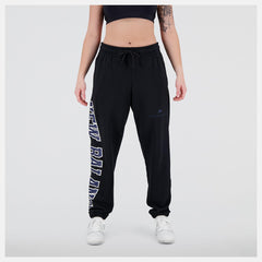 Matching Sets | Men/Women New Balance Uni-ssentials Warped Classics French Terry Sweatpant Black