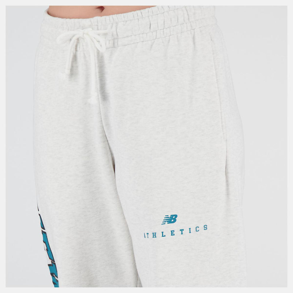 Matching Sets | Men/Women New Balance Uni-ssentials Warped Classics French Terry Sweatpant Sea Salt Heather