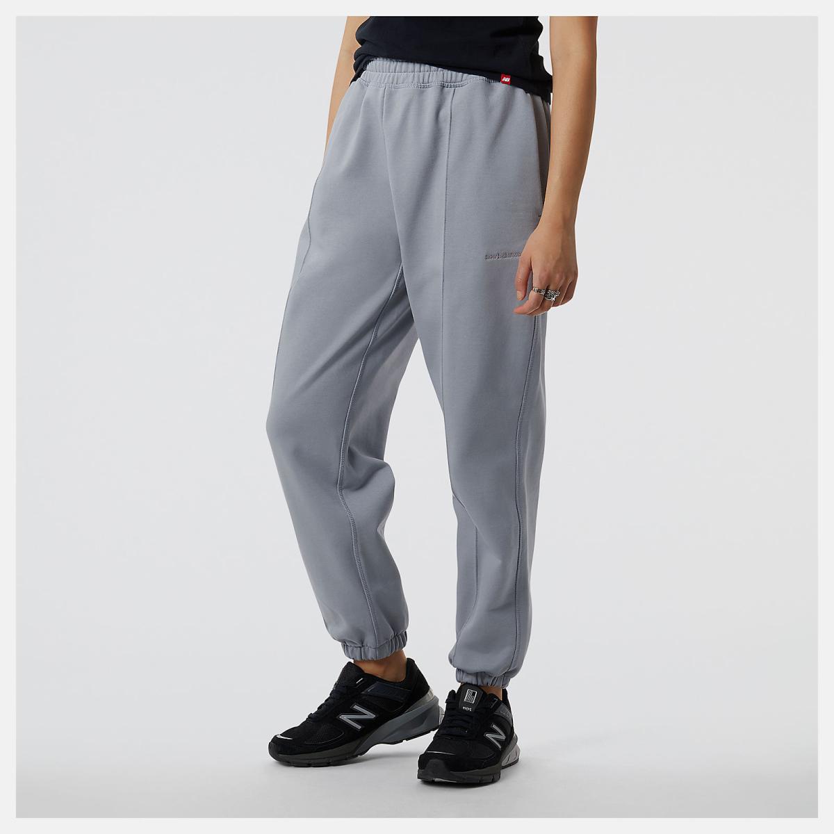 Pants &amp; Leggings | Women New Balance NB Athletics Nature State French Terry Sweatpant Steel