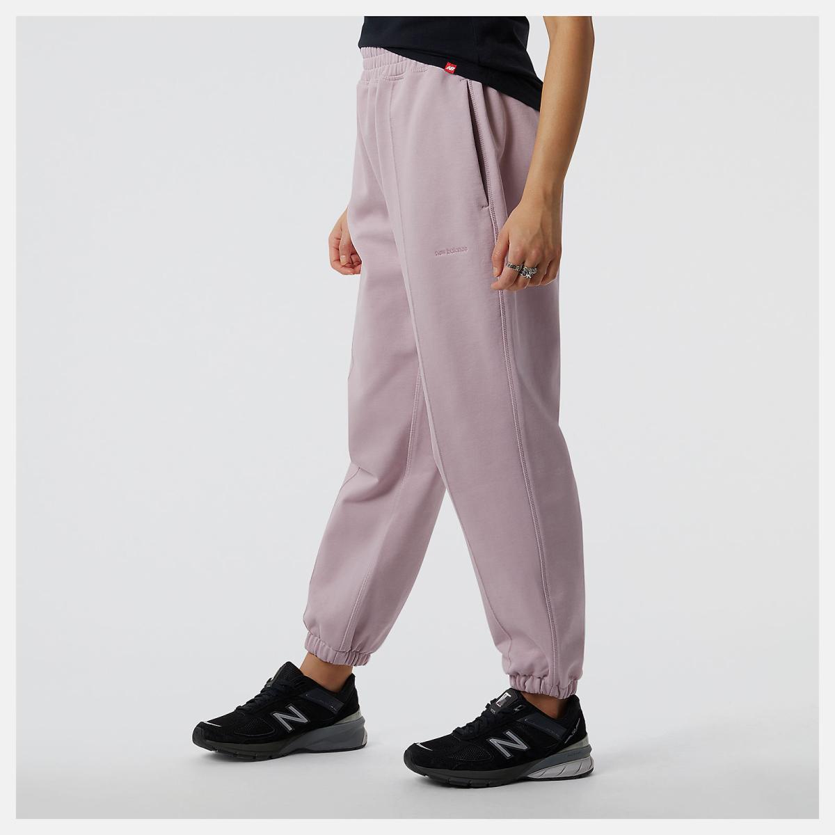 Pants &amp; Leggings | Women New Balance NB Athletics Nature State French Terry Sweatpant Violet Shadow