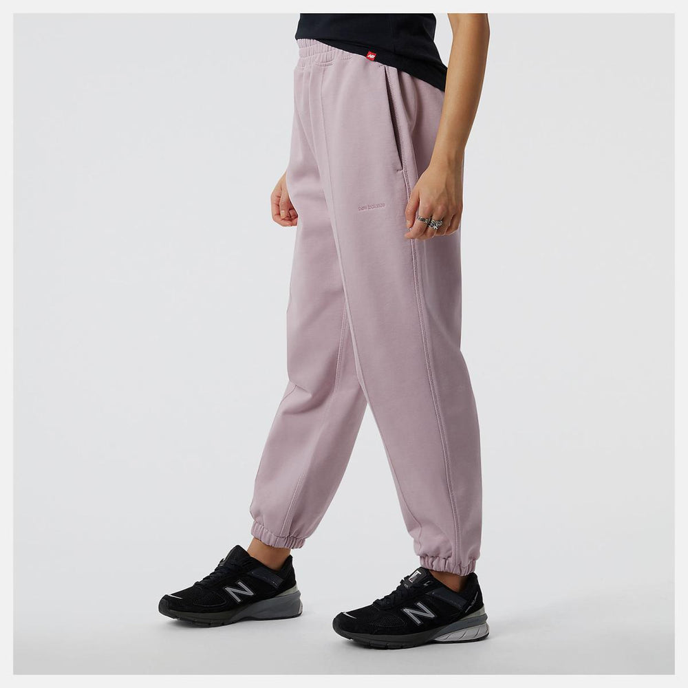 Pants &amp; Leggings | Women New Balance NB Athletics Nature State French Terry Sweatpant Violet Shadow