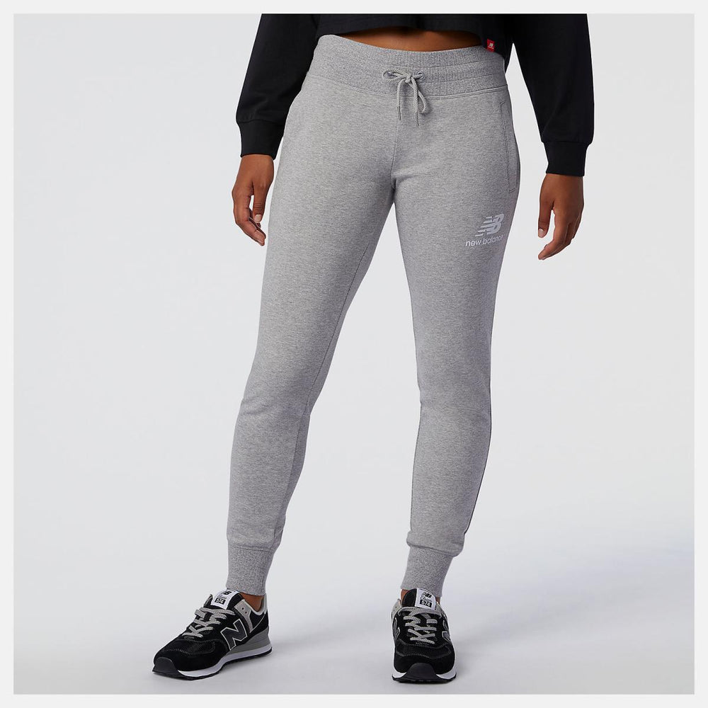 Pants &amp; Leggings | Women New Balance NB Essentials French Terry Sweatpant Athletic Grey