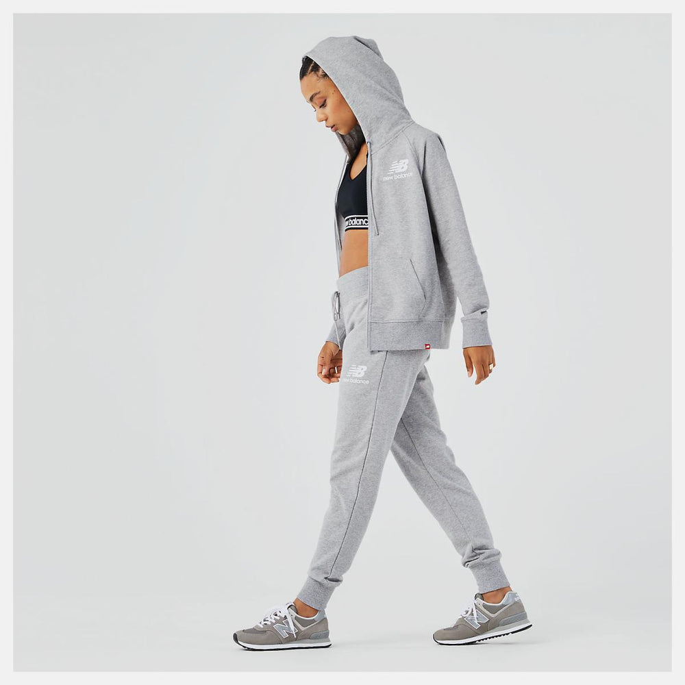 Pants &amp; Leggings | Women New Balance NB Essentials French Terry Sweatpant Athletic Grey