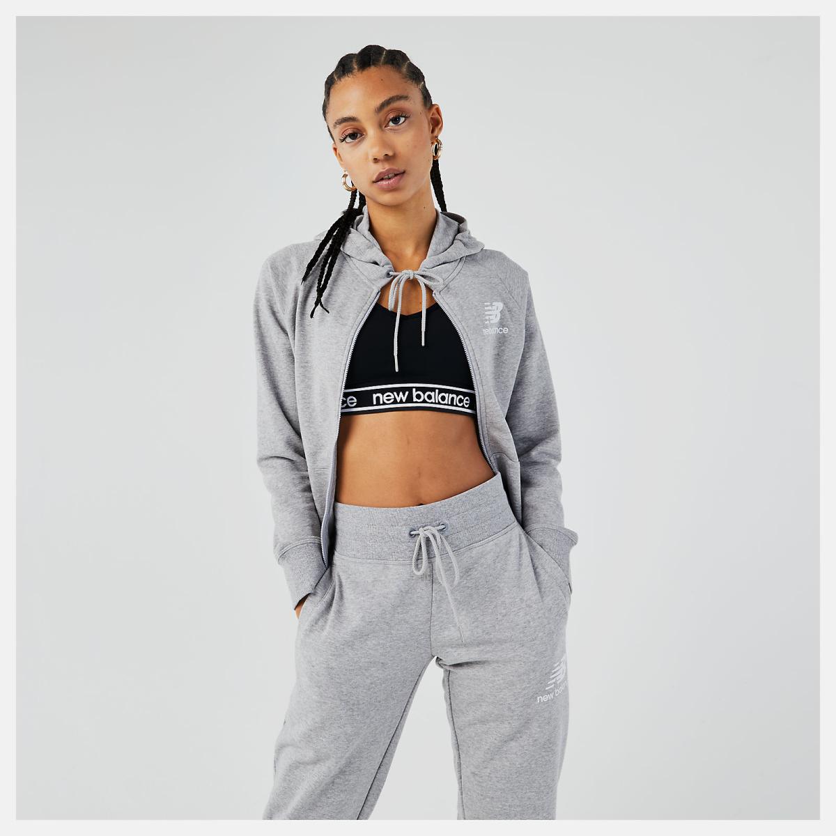 Pants &amp; Leggings | Women New Balance NB Essentials French Terry Sweatpant Athletic Grey