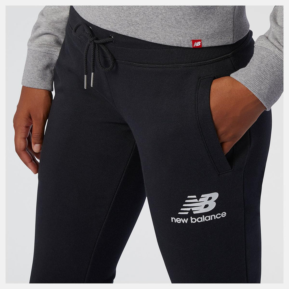 Pants &amp; Leggings | Women New Balance NB Essentials French Terry Sweatpant Black