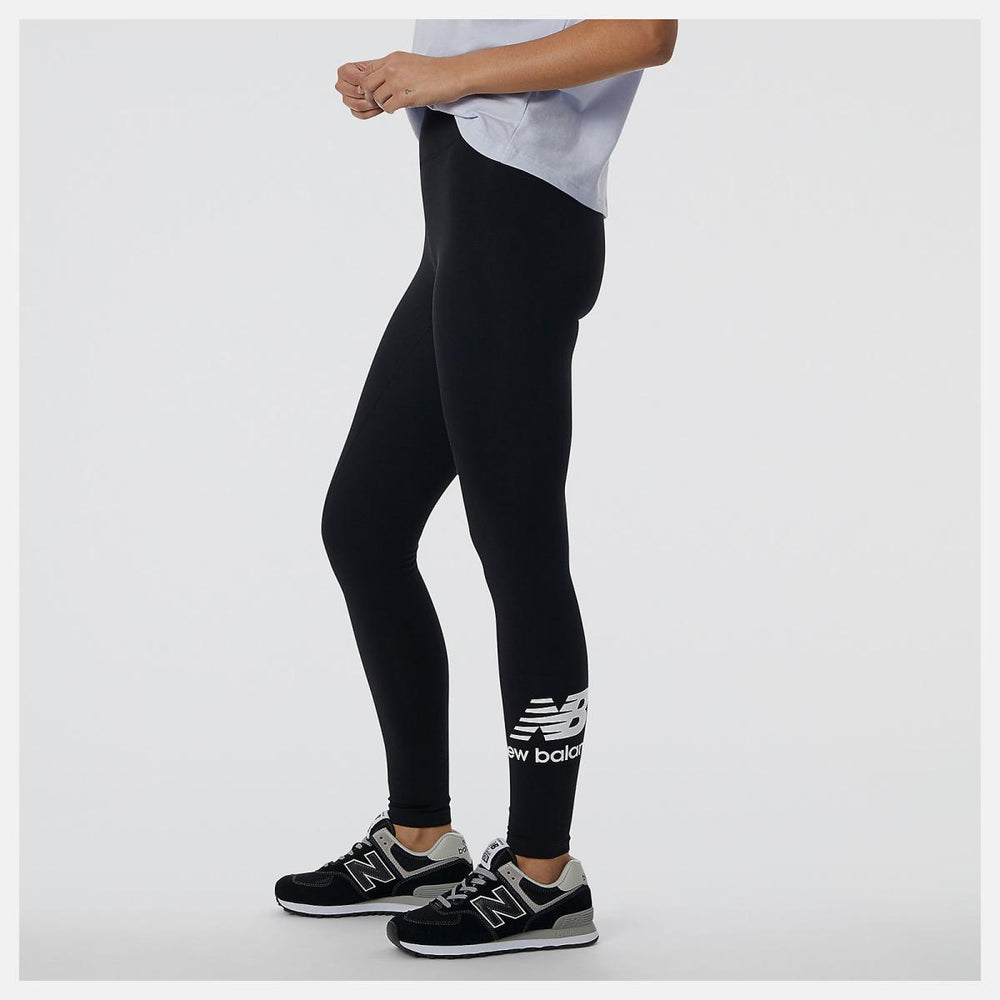 Pants &amp; Leggings | Women New Balance NB Essentials Stacked Legging Black
