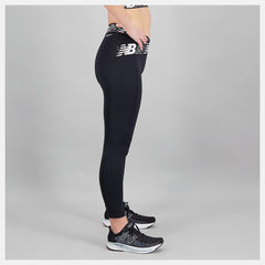 Pants &amp; Leggings | Women New Balance Relentless Crossover High Rise 7/8 Tight Black