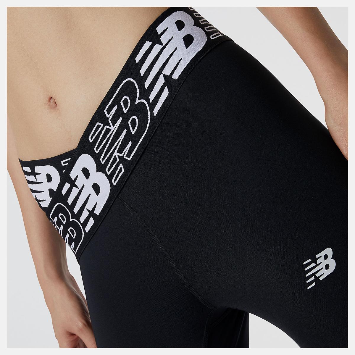 Pants &amp; Leggings | Women New Balance Relentless Crossover High Rise 7/8 Tight Black