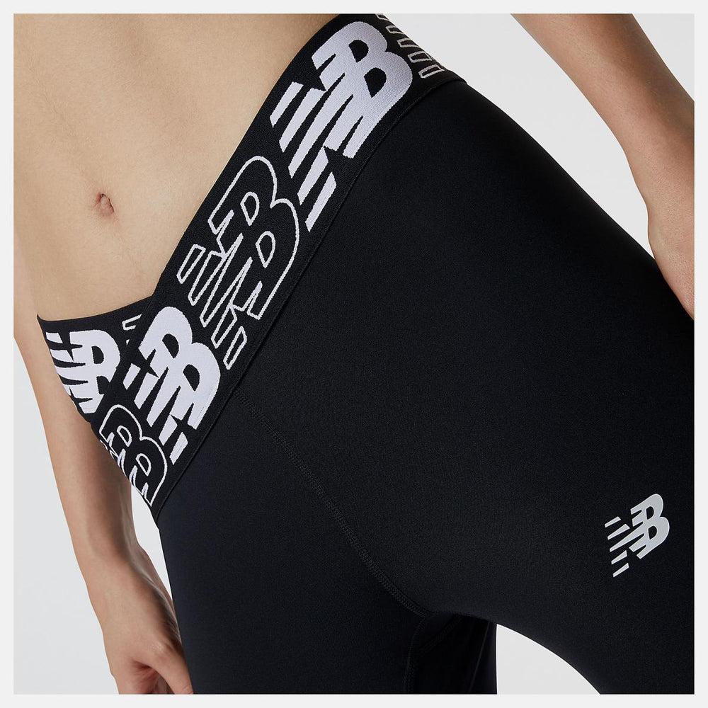 Pants &amp; Leggings | Women New Balance Relentless Crossover High Rise 7/8 Tight Black