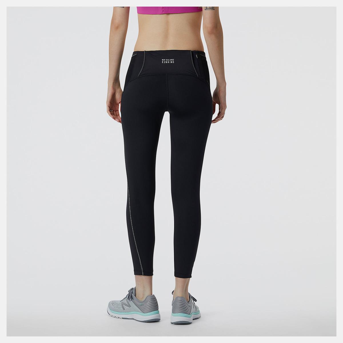 Pants &amp; Leggings | Women New Balance Run For Life Impact Run Crop Black