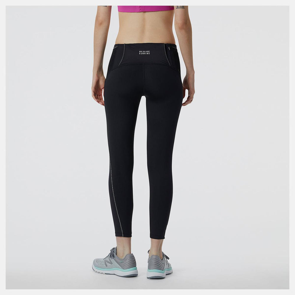 Pants &amp; Leggings | Women New Balance Run For Life Impact Run Crop Black