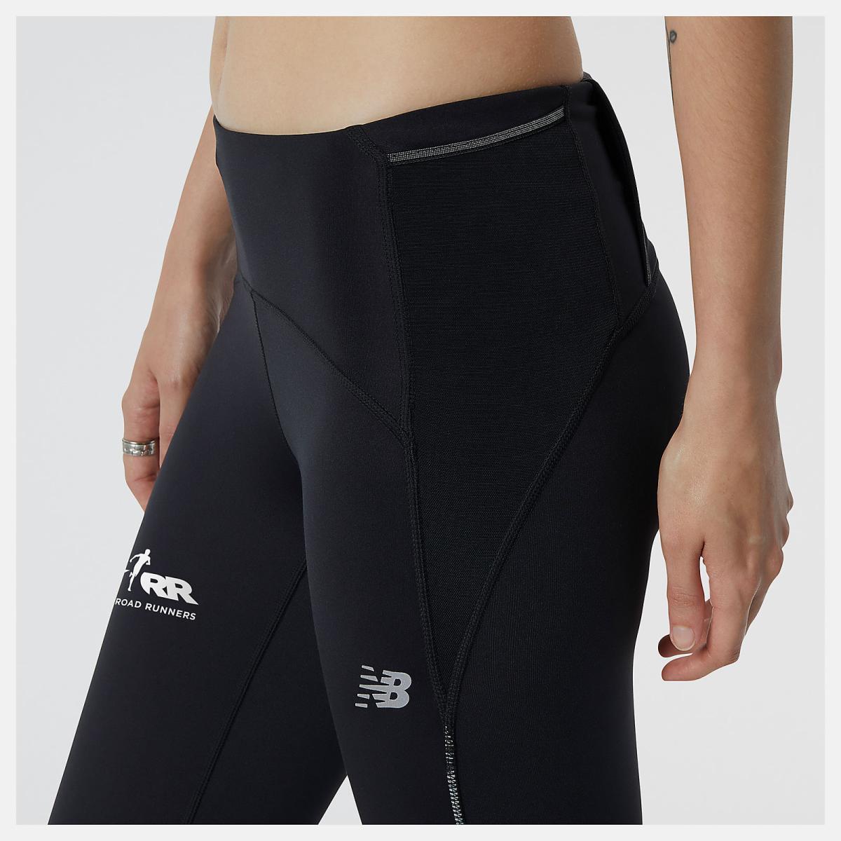 Pants &amp; Leggings | Women New Balance Run For Life Impact Run Crop Black