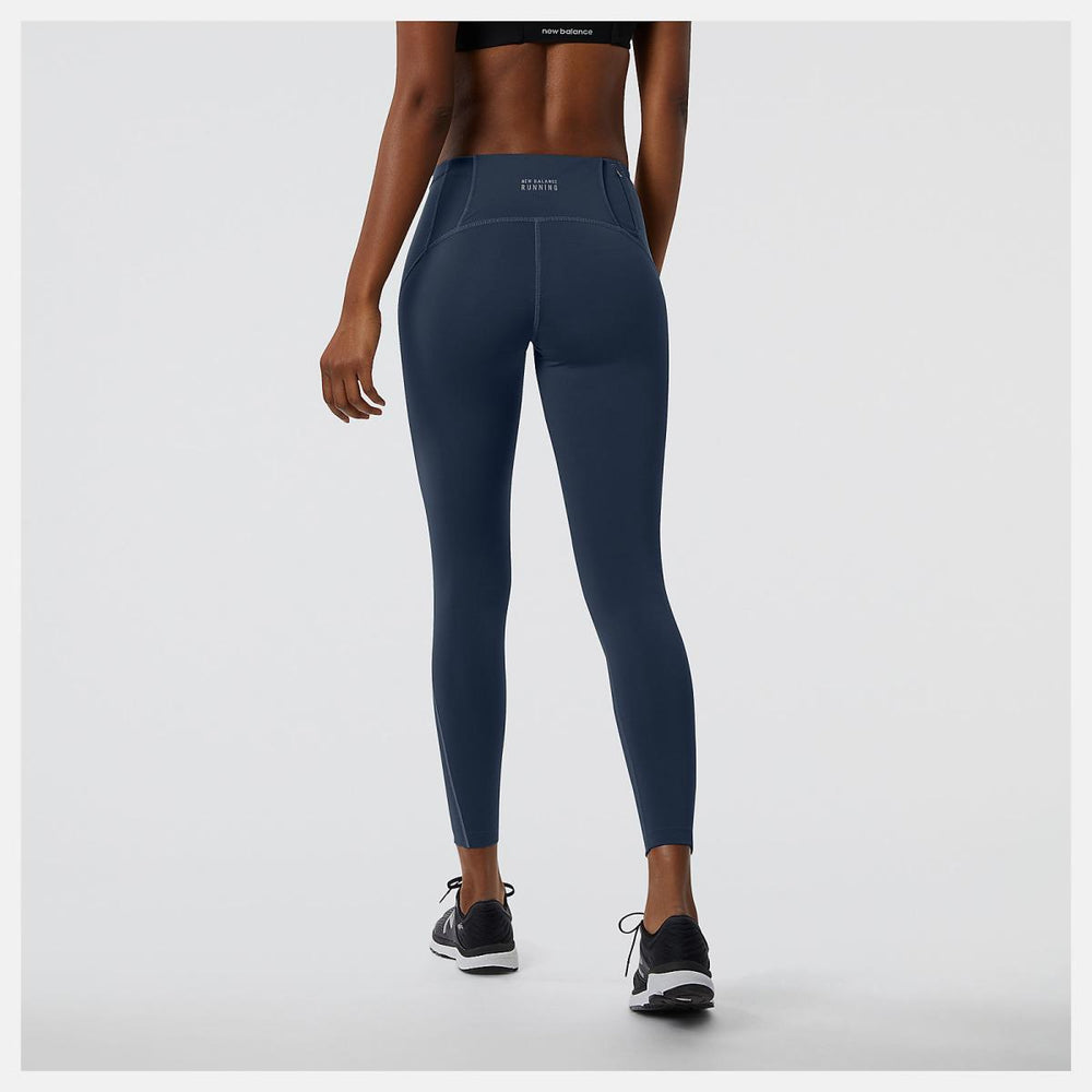 Pants &amp; Leggings | Women New Balance Run For Life Impact Run Tight Natural Indigo