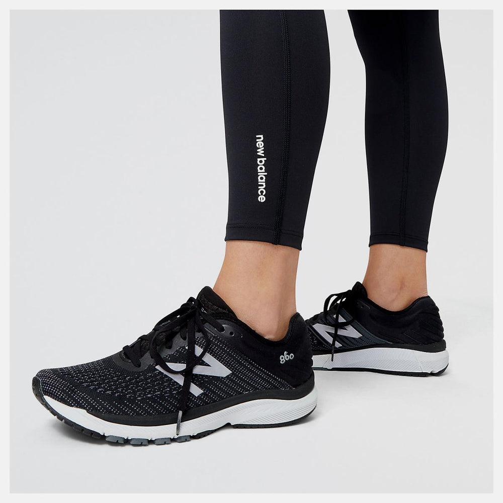 Pants &amp; Leggings | Women New Balance Shape Shield 7/8 High Rise Pocket Tight Neon Dragonfly