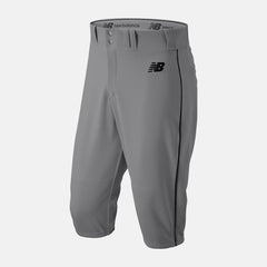 Pants | Men New Balance Adversary 2 Baseball Piped Knicker Athletic Grey With Black