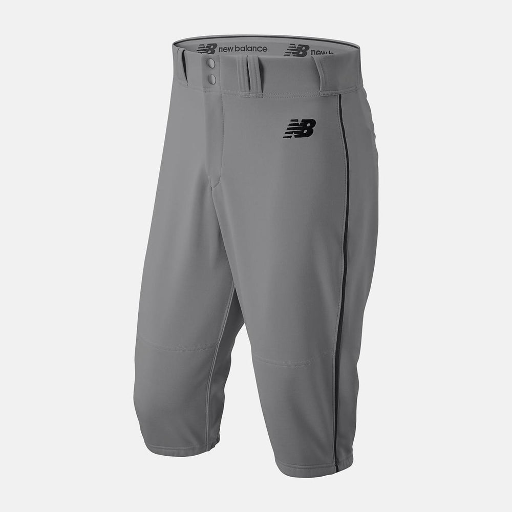 Pants | Men New Balance Adversary 2 Baseball Piped Knicker Athletic Grey With Navy