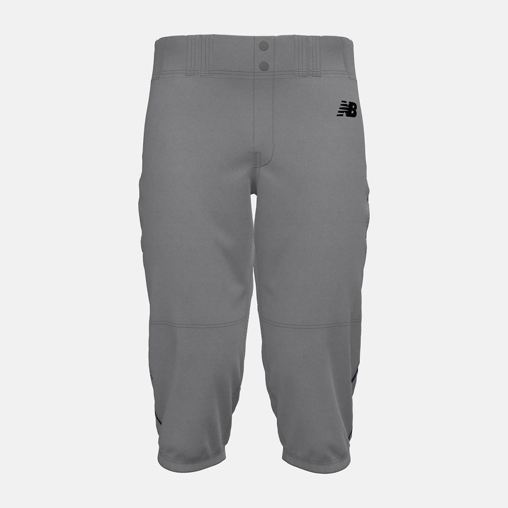 Pants | Men New Balance Adversary 2 Baseball Piped Knicker Athletic Grey With Navy