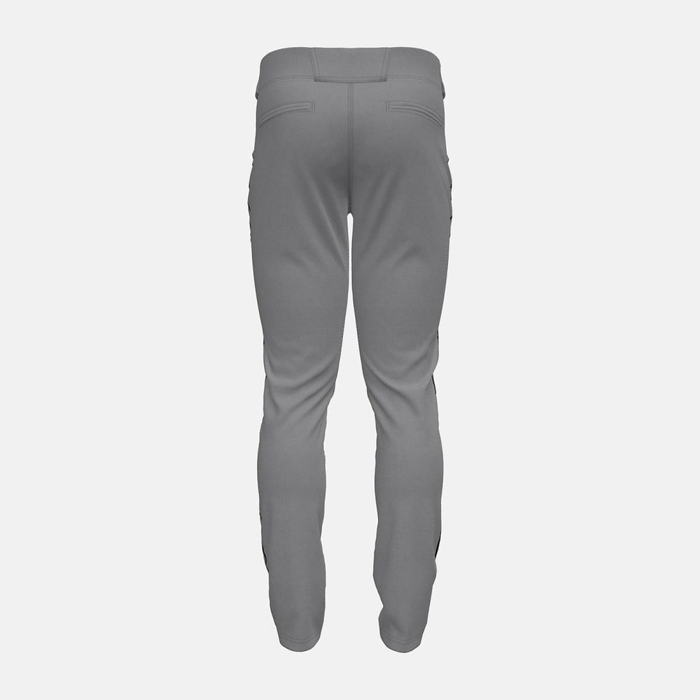Pants | Men New Balance Adversary 2 Baseball Piped Pant Tapered Grey With Black