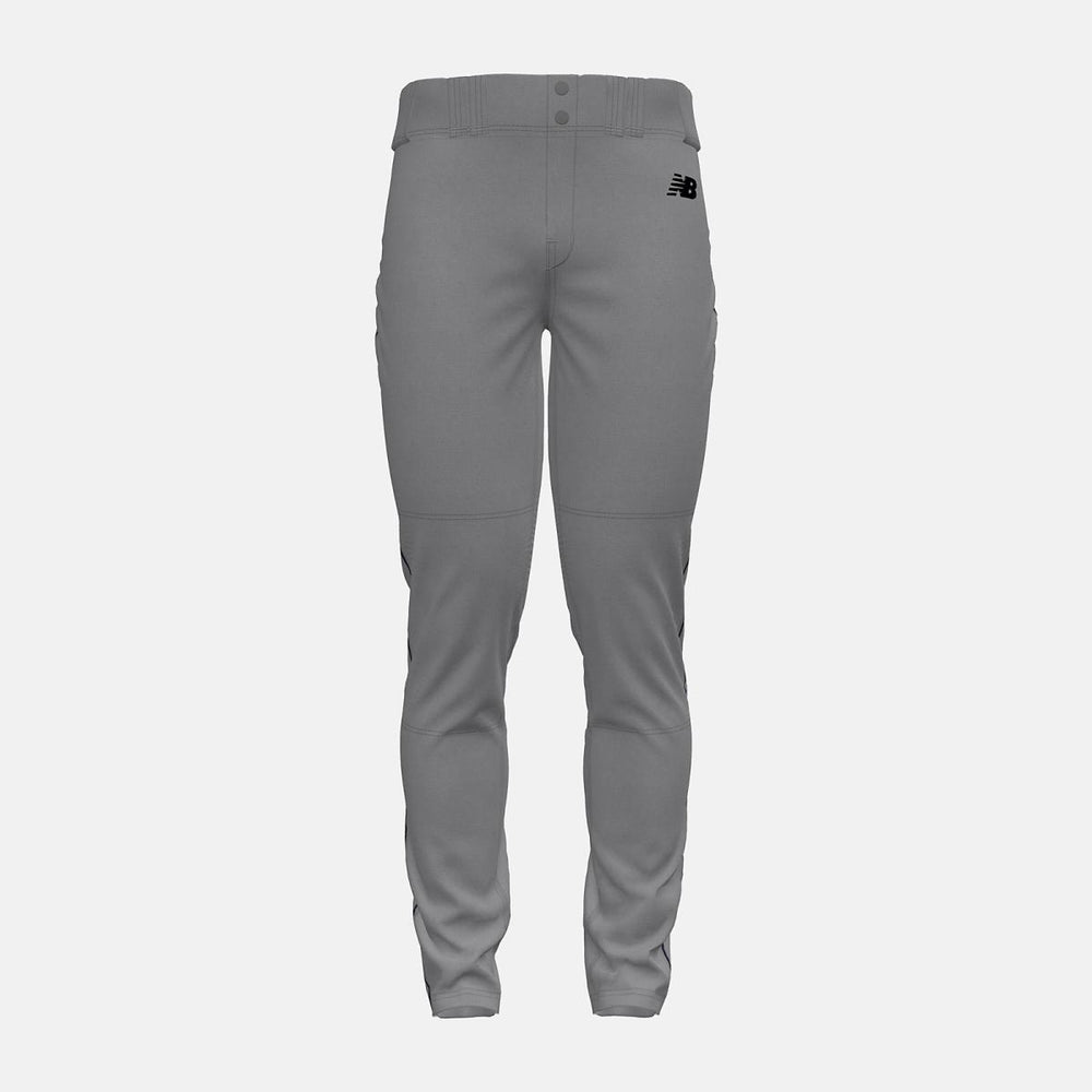 Pants | Men New Balance Adversary 2 Baseball Piped Pant Tapered Grey With Navy