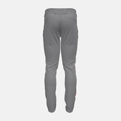 Pants | Men New Balance Adversary 2 Baseball Piped Pant Tapered Grey With Red