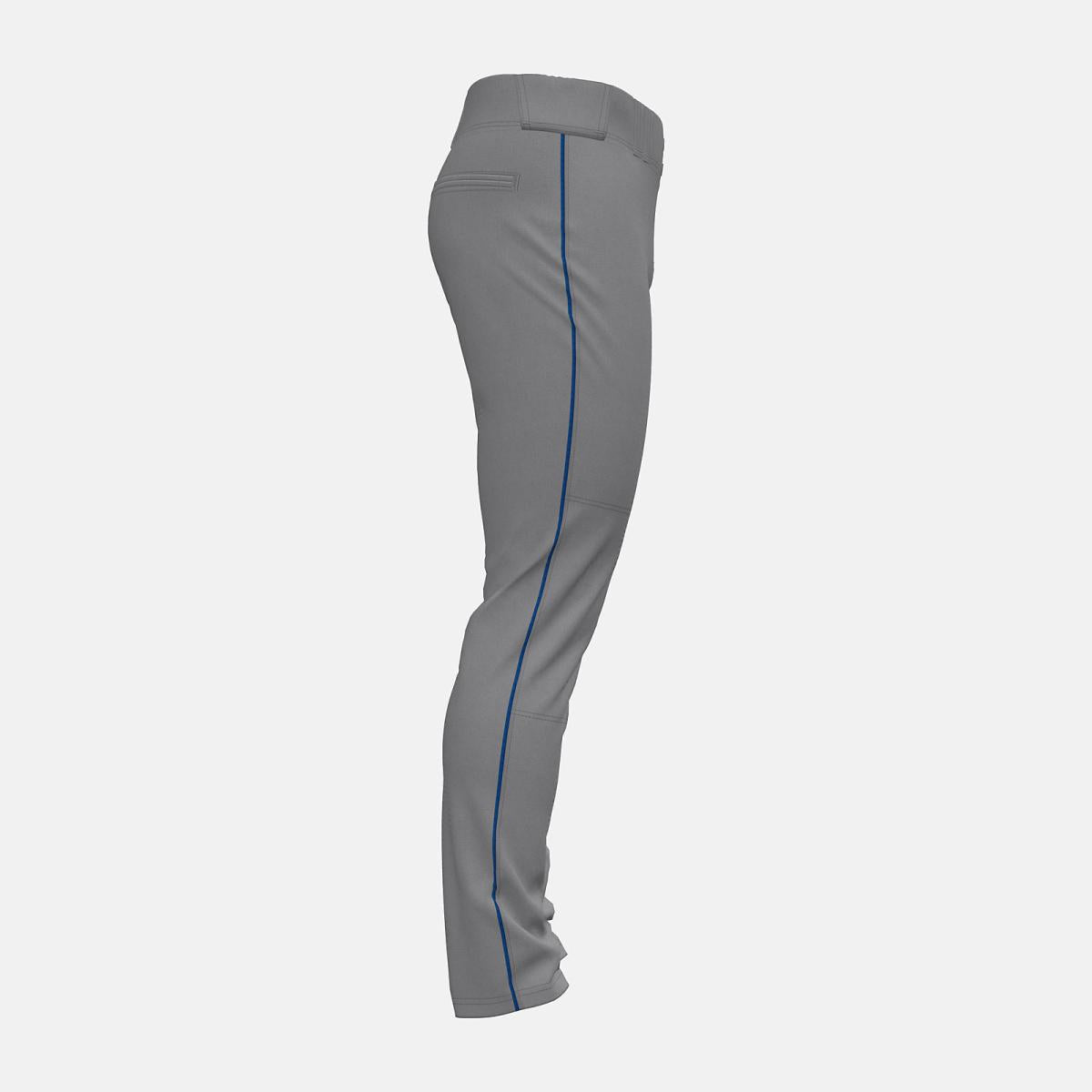 Pants | Men New Balance Adversary 2 Baseball Piped Pant Tapered Grey With Royal