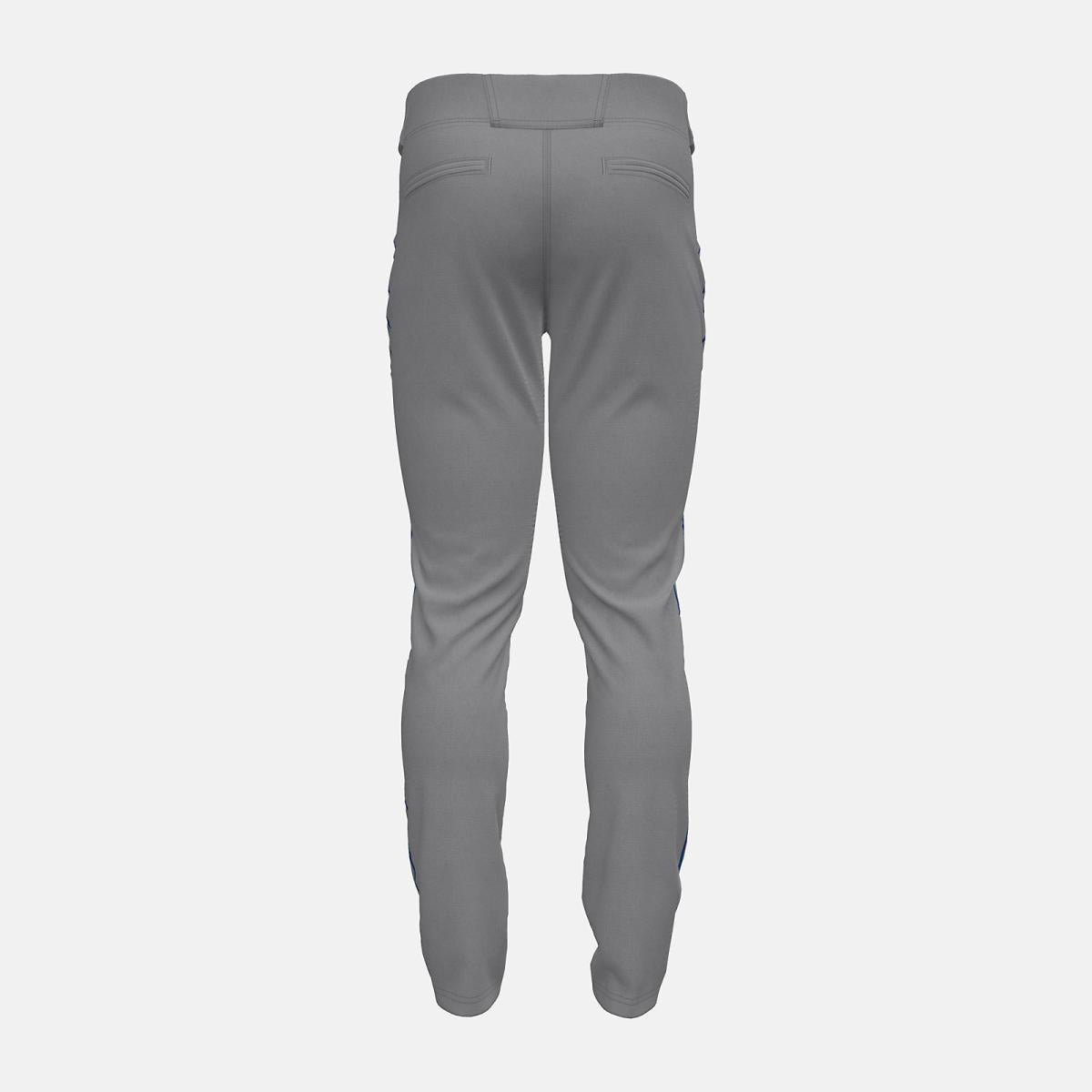 Pants | Men New Balance Adversary 2 Baseball Piped Pant Tapered Grey With Royal