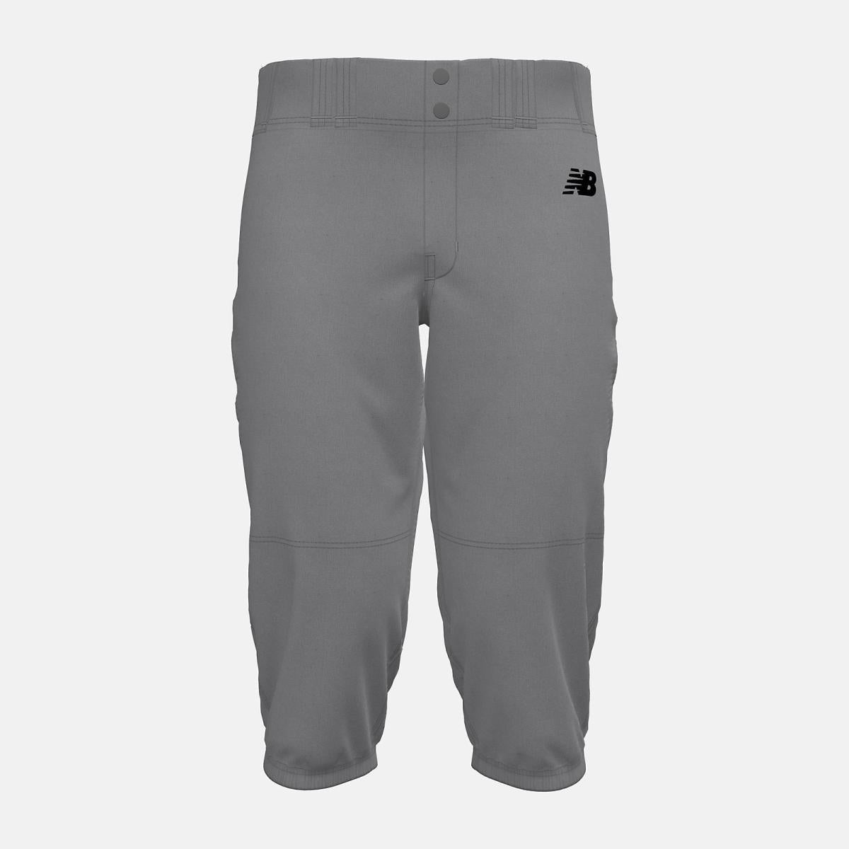 Pants | Men New Balance Adversary 2 Baseball Solid Knicker Athletic Grey