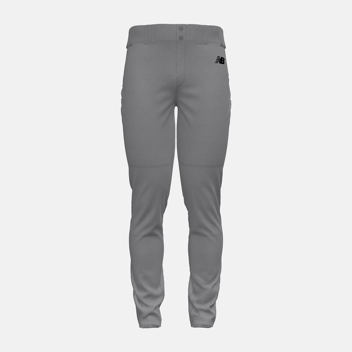 Pants | Men New Balance Adversary 2 Baseball Solid Pant Tapered Grey