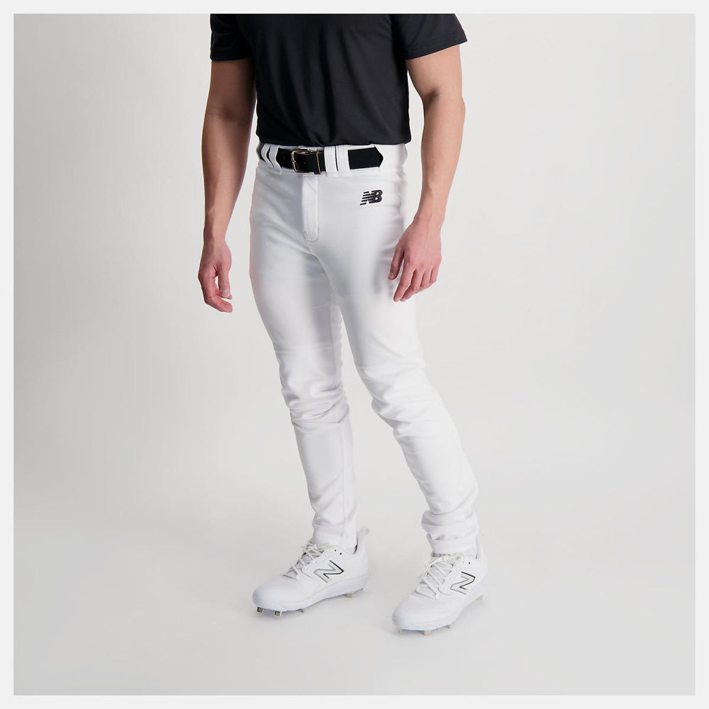 Pants | Men New Balance Adversary 2 Baseball Solid Pant Tapered White
