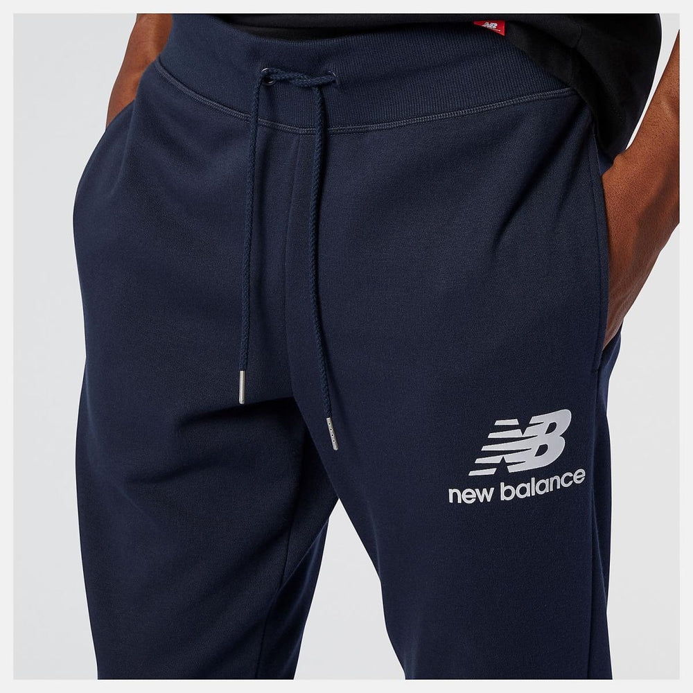 Pants | Men New Balance NB Essentials Stacked Logo Sweatpant Eclipse
